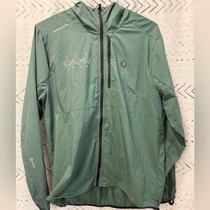 Roark Green Windbreaker Jacket